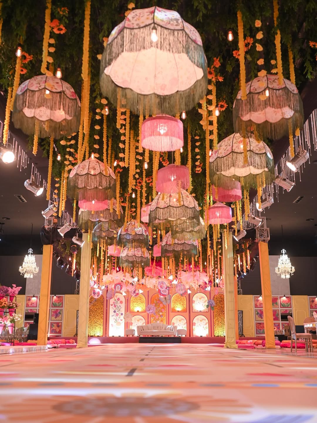 Luxury wedding event planned by AMC Event Planners